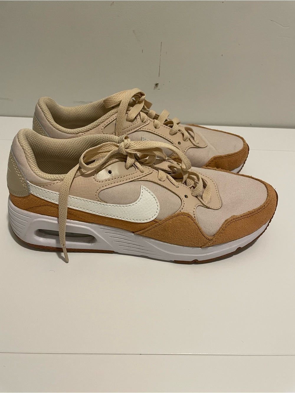 Nike Brand Size 7 Nike Air Max SC Sanddrift/Summit White Sneaker Athletic Shoes